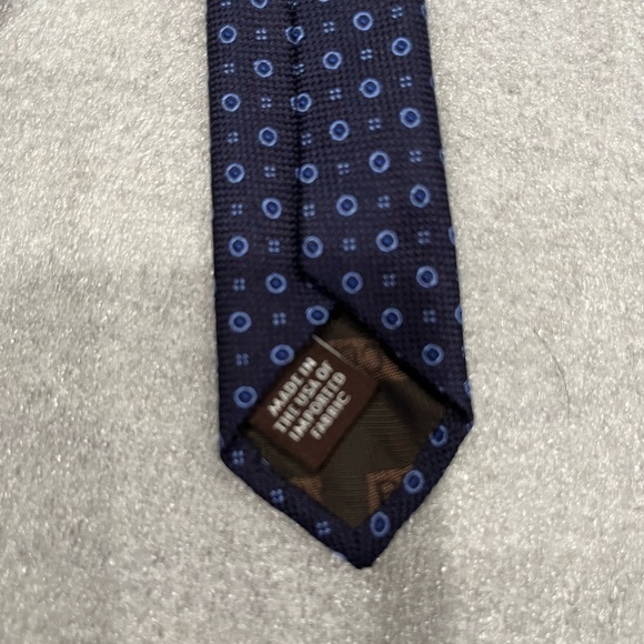 ❤️2/$50❤️[W3”]Robert Talbott Best of Class Blue Textured Silk Patterned Tie - Picture 7 of 7